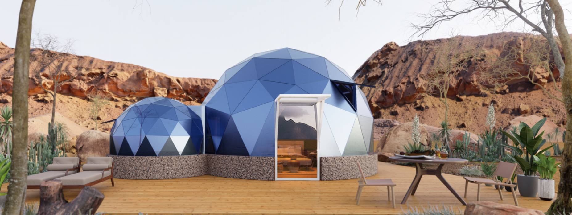 伊金霍洛旗球形智能光伏玻璃星空房